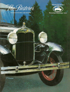 THE RESTORER - MODEL A - 1994 NOV/DEC - GEARSHIPFT LEVER REPLACED